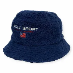 ポロラルフローレン POLO SPORT フリース バケットハット 帽子