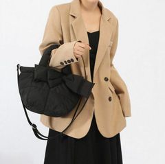 ▪️新品▪️KAIRI企画 撥水ナイロン多収納がま口ショルダーバッグ
