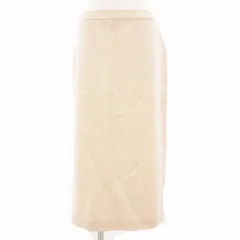 セオリーリュクス theory luxe タイトスカート イージー ロング ミモレ バックジップ 40 L ベージュ /GV