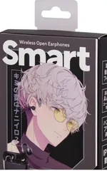 cheero Wireless Open Earphones Smart オープンイヤー フルワイヤレスイヤホン Bluetooth 5.3 自動ペアリング IPX5 技適 ハンズフリー マイク iOS Android Window対応 CHE-645-BK