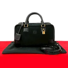 本日限定値下げ適用済み✅LOEWE ボストンバッグ アマソナ40 スエード 2025年最新】ロエベ アマソナ スエードの人気アイテム - メルカリ