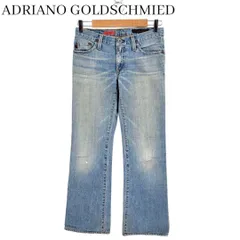 AG/Adriano Goldschmied アドリアーノゴールドシュミット ジーンズ レギュラー ストレート ダメージ 26