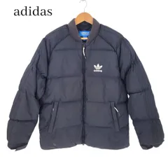 adidas アディダス SST DOWN JACKET トレフォイルロゴ ブラック XO