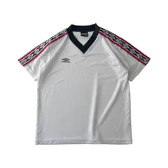 90ｓ　UMBRO　デザインTシャツ　ワンポイント　ロゴライン　ゲーム　デサント