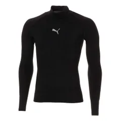 [プーマ] 長袖 コンプレッションシャツ TECH MockNeck LS メンズ ブラック (01) 日本 M (-) [プーマ ブラック (01)] [Free Size]