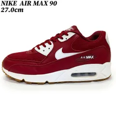 【タイムセール】【クーポン】スニーカー シューズ  ナイキ エアマックス９０ バーガンディ 27.0cm NIKE AIR MAX 90 325213-613 正規品 中古 古着 ブランド 匿名配送