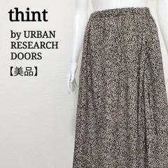 ティントバイアーバンリサーチドアーズ thint by URBAN RESEARCH DOORS カッセンミニレオパードスカート