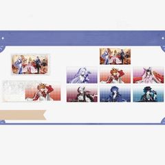 公式正規品 リネ 中国限定 カード 特典 原神 スライド PVC ポラロイド