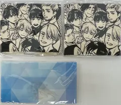 ユーリ!!! on ICE 久保ミツロウ描き下ろし コットンバッグ チケットケース 2種3個セット　まとめ売り