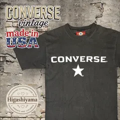 【USA製 90s】converse Tシャツ 赤デカタグ 両面プリント シングルステッチ M 古着