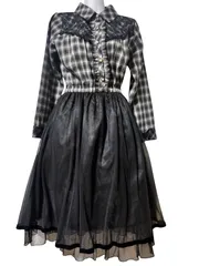 axes femme チュールスカートワンピース