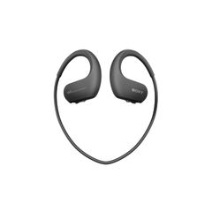 Sony Walkman W Series NW-WS413 with Integrated Headphones: 4GB MP3 Player, Black (NW-WS413 BM)