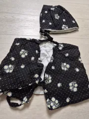 더말라赤ちゃんベスト+ボンネットセット