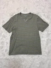 EDDIE BAUER(エディー・バウアー) ストライプ 半袖 Tシャツ