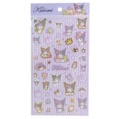 クロミ ゴールド箔押しシール サンリオシール 3枚セット