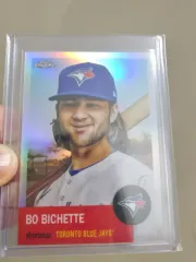Toppsトロント・ブルージェイズ (Blue Jays) ボー・ビセット (Bo Bichette) 野球カード クロム (Chrome)