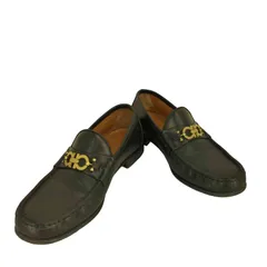 サルヴァトーレフェラガモ Salvatore Ferragamo イタリア製 本革 ガンチーニ ビットローファー メンズ  7 1/2EE