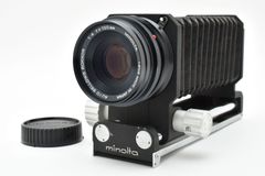 ミノルタ MINOLTA AUTO BELLOWS ROKKOR 100mm F4 蛇腹ユニット付