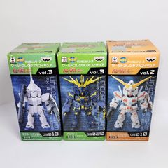 BANPRESTO(반프레스트) 기동전사 건담 UC 건담 시리즈 월드 콜렉터블 피규어 유니콘 건담(유니콘 모드) 반시(데스트로이 모드) 유니콘 건담(데스트로이 모드) 피규어