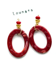 3458他ネジバネ式イヤリング