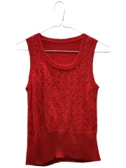 Jpn ヴィンテージ アーガイル ニット ベスト s