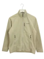 モンベル Montbell クリマプラス100 ジャケット Women's アイボリー系 M フリース アウター 上着