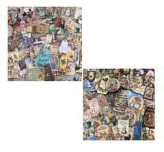 アンティーク コーヒー袋 ジャンクジャーナル ③ アンティーク