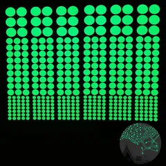 408個セット 部屋 蓄光テープ 寝室 暗闇で光る 誕生日パーティー ウォールステッカー ハロウィン 夜光シール 装飾 LKCCTK