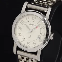 セイコー 7N82-6D90 QZ シルバー文字盤 デイト レディース腕時計 KRH 2000000 NSK