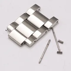 良品 セイコー 8B82-0AG0 純正コマ 3コマ 18mm用 シルバー/ゴールドカラー メンズ腕時計 2000000 NSK MST