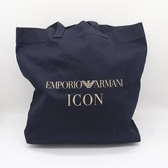 美品◎ エンポリオアルマーニ A4可 肩かけ可 トートバッグ 内側 