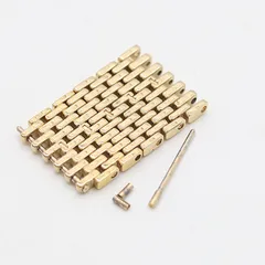 1円 良品 セイコー ドルチェ 8N40-6030 純正コマ ゴールドカラー 15mm メンズ腕時計 2000000 NSK KTU