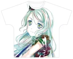【中古】衣類 氷川紗夜 Ani-Art フルグラフィックTシャツ vol.3 ホワイト×ブルー ユニセックスXLサイズ 「BanG Dream! ガールズバンドパーティ!」