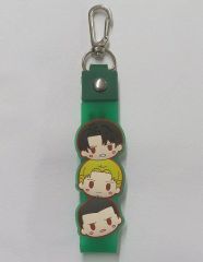 [중고] 키홀더 리바이 & 엘드 & 군타 포콧토 챠무 [이치 반 쿠지 진격의 거인 ~짐승의 거인은 내가 잡는~] I상