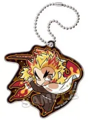 【中古】雑貨 煉獄杏寿郎B 「劇場版 鬼滅の刃 無限列車編 ぴた!でふぉめ アクリルキーホルダー」