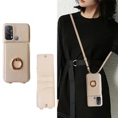 新品 oppo reno5 a 用 ケース ショルダー 可愛い reno5aケースストラップ 薄型 かわいい おっぽスマホreno5aショルダー 携帯 背面手帳型 斜めかけ 肩掛け 首掛け 紐付き 韓国 軽量 オッポ レノ5a カード収納 ショルダーケース お