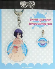 【中古】雑貨 水野愛＆シナモンロール キーホルダー＆チャーム 「ゾンビランドサガ×サンリオキャラクターズ」