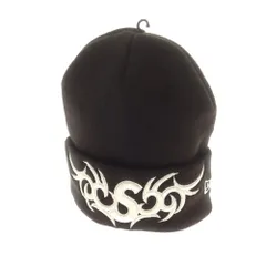 【中古】シュプリーム Supreme 2025年秋冬 New Era Tribal S Logo Beanie ニットキャップ ビーニー ブラック【サイズ表記なし】【メンズ】