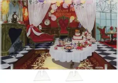 【中古】アクリルスタンド・アクリルパネル ハーツラビュル寮 背景アクリルスタンド 「ディズニー ツイステッドワンダーランド」