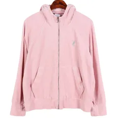 JUICY COUTURE ジューシークチュール ツアーベルベット フード ジップアップ S / k1423