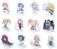 【中古】アクリルスタンド・アクリルパネル 全12種セット 雪の中ver.アクリルスタンド 「一番くじ Re：ゼロから始める異世界生活～冬に舞い降りた少女たち～」 F賞