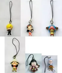 【中古】雑貨 全6種セット 「ONE PIECE ワンピースストラップ -再出発の島-後編」