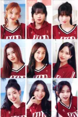 【中古】キャラカード 全9種セット クリアカード 「TWICE 5TH WORLD TOUR ’READY TO BE’ in JAPAN SPECIAL オフラインくじ」 参加賞