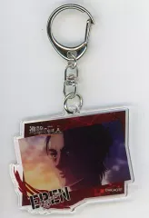 【中古】雑貨 エレン・イェーガー アニメ場面写真アクリルキーホルダー 「進撃の巨人×cookpadLive cafe 巨人祭vol.3」
