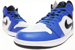 ナイキ NIKE AIR JORDAN 1 MID GAME ROYAL BLACK WHITE 30cm DQ8426-402 AJ1 エア ジョーダン ミッド ゲーム ロイヤル ブラック ホワイト 【ブランド古着ベクトル】【中古】▲■250507