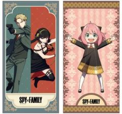 [중고] 잡화 전 2종 세트 프리미엄 목욕 타월 Vol.1 [SPY×FAMILY]