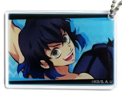 【中古】アクリルスタンド・アクリルパネル 嘴平伊之助(アップ) アクリルプレート 「鬼滅の刃 全集中展 -無限列車編・遊郭編-」