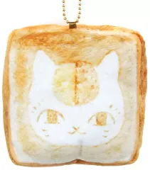 【中古】雑貨 ニャンコ先生/トースト パン型マスコットぬいぐるみ 「一番くじ 夏目友人帳～ニャンコ先生と焼きたてパン～」 D賞