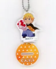 【中古】雑貨 我妻善逸 「ニジゲンノモリ×鬼滅の刃 第ニ弾 スタンド付きアクリルキーホルダー」