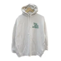 ヘザー Heather パーカー スウェット プルオーバー F 白 ホワイト /YK21のサムネイル